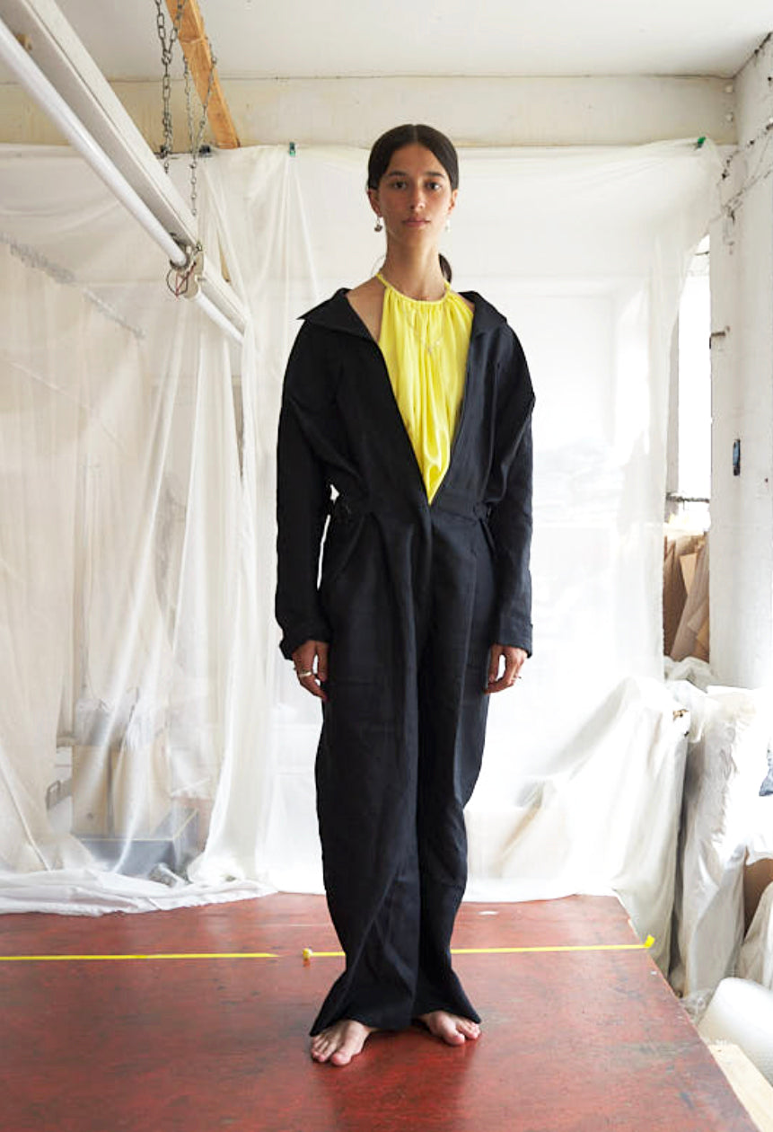 WORKSUIT W/ Side Belt detail.