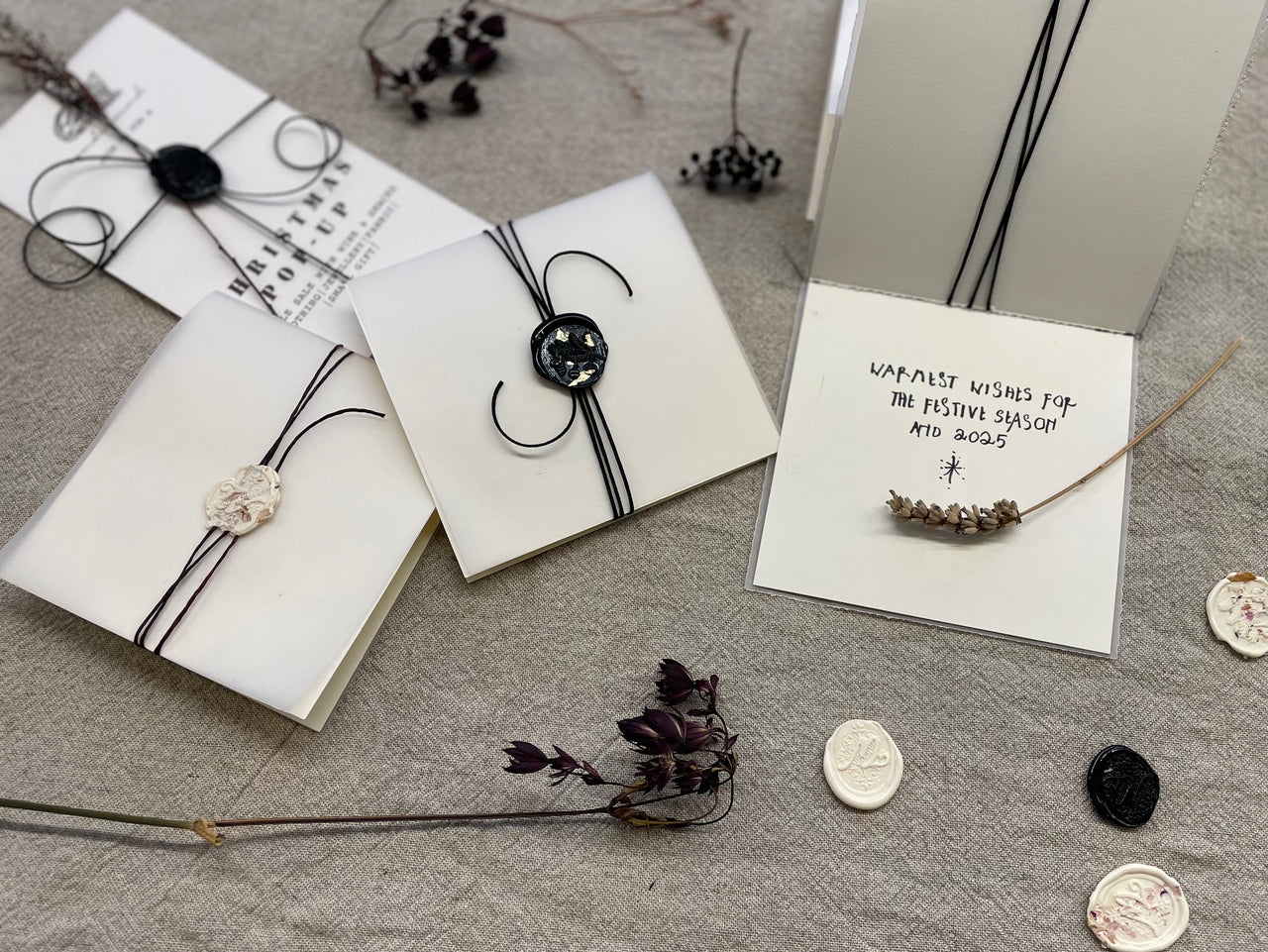 HANDMADE WAX SEAL CARD