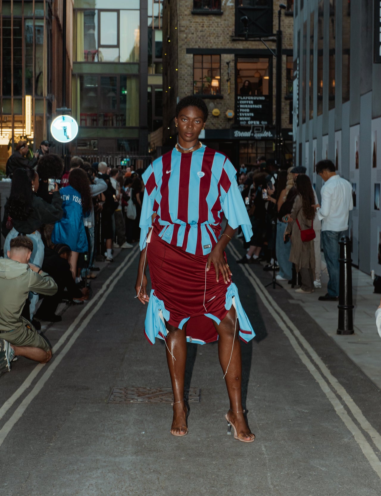 Nike football Jersey dress set