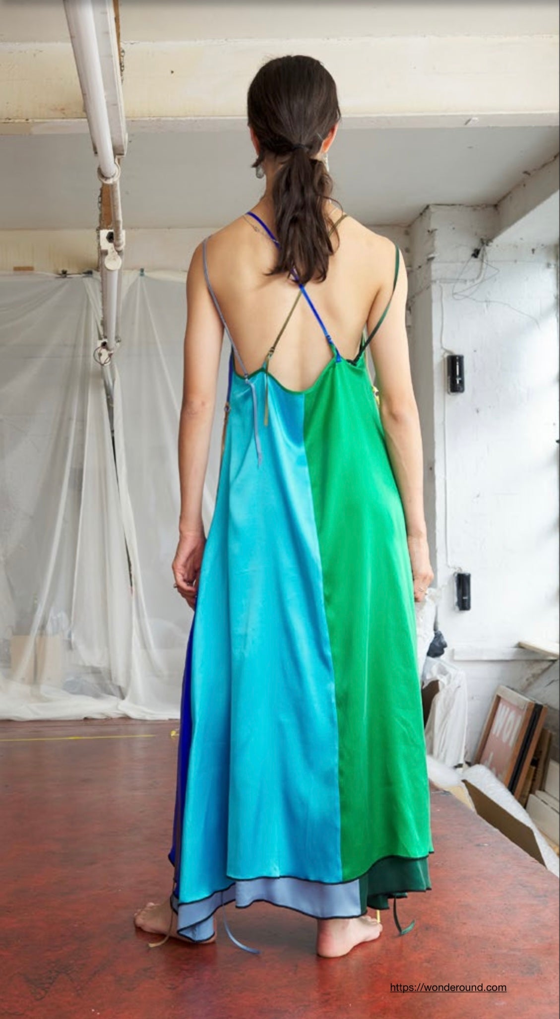 SILK SLIP DRESS