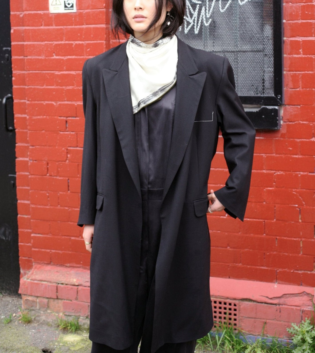LONG TUXEDO COAT
