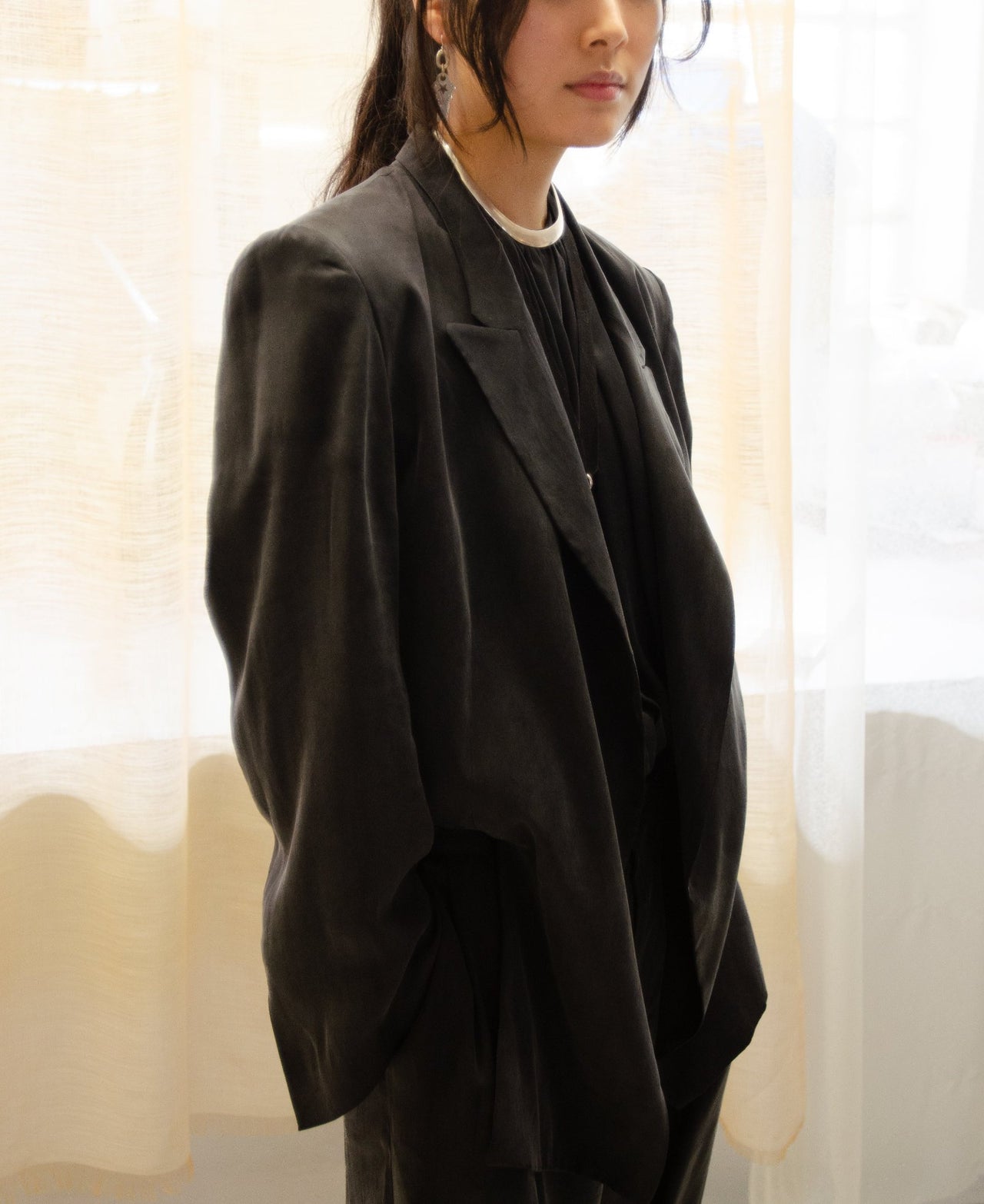 SILK TUXEDO WORKSUIT