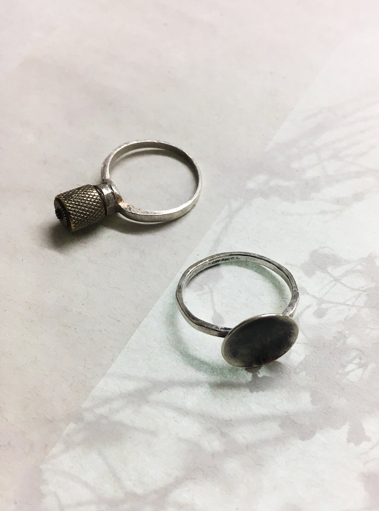 Flat Mercury Ring
