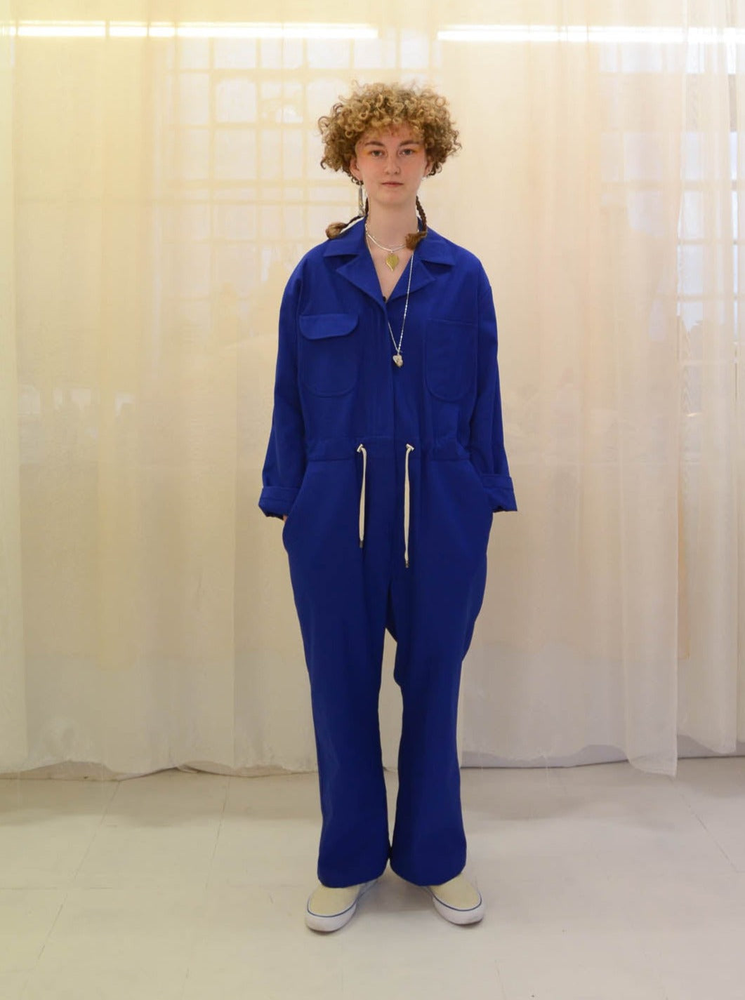 WorkSuit W/ Mini Embroidery (Cotton Twill )