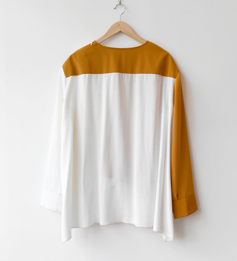 WIDE SQUARE POCKET TOP w/ BELT