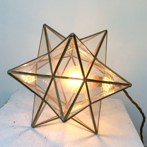 ANTIQUE STAR LANTERN LAMP