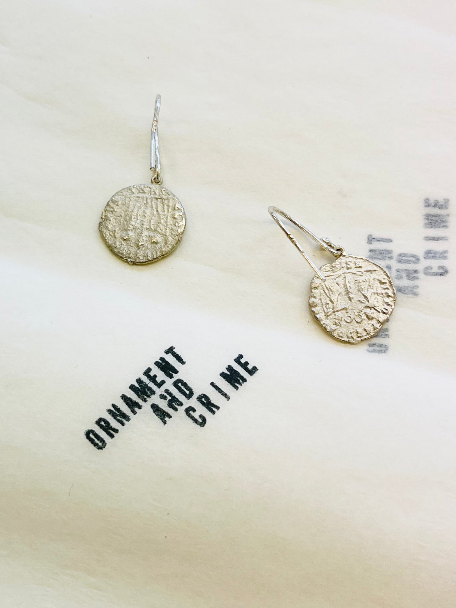 Classic coin earring