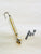 Thames diamond pearl pipe earring with hand painting
