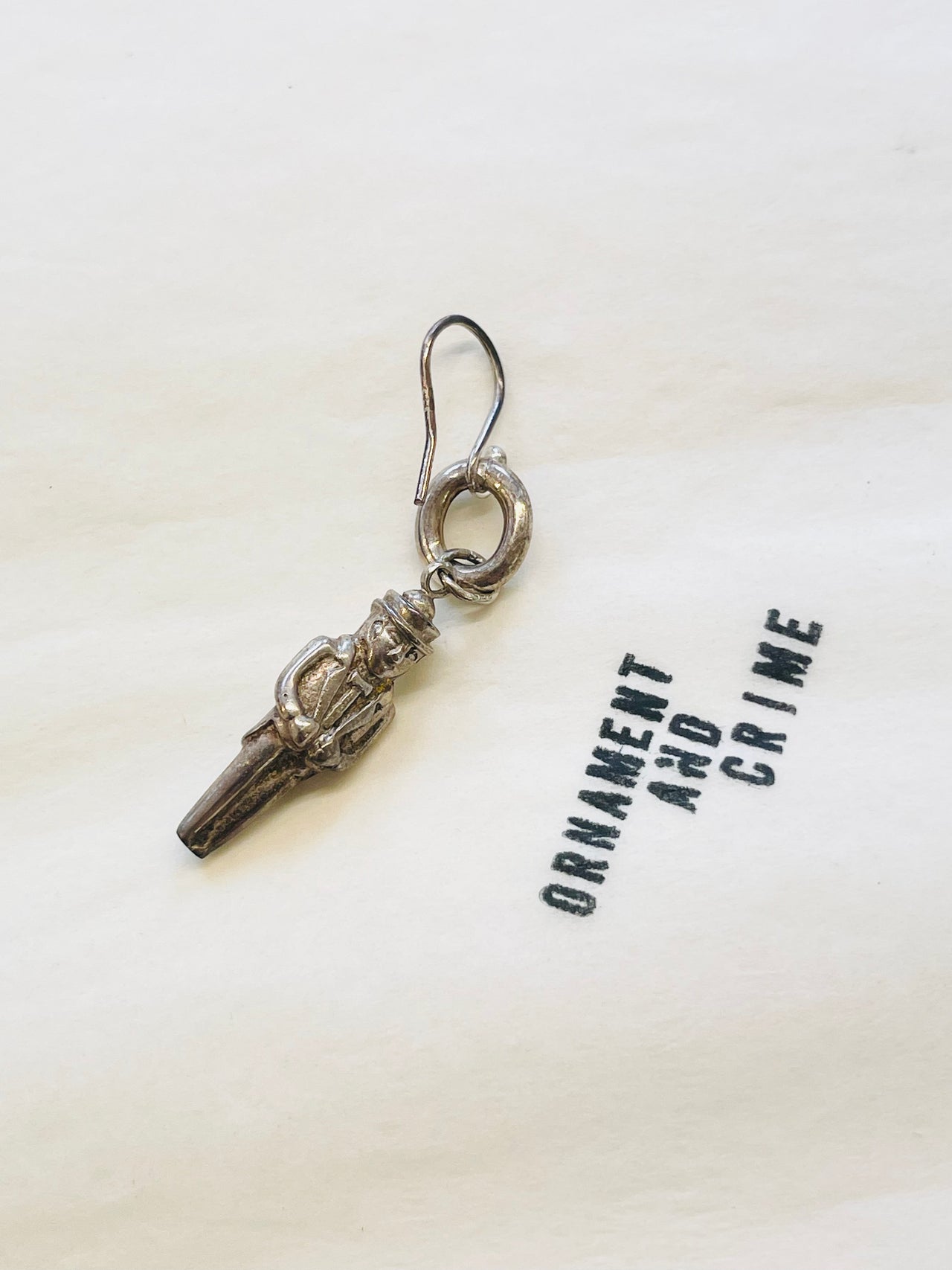 ORNAMENT & CRIME POETIC GENTLEMAN EARRINGS