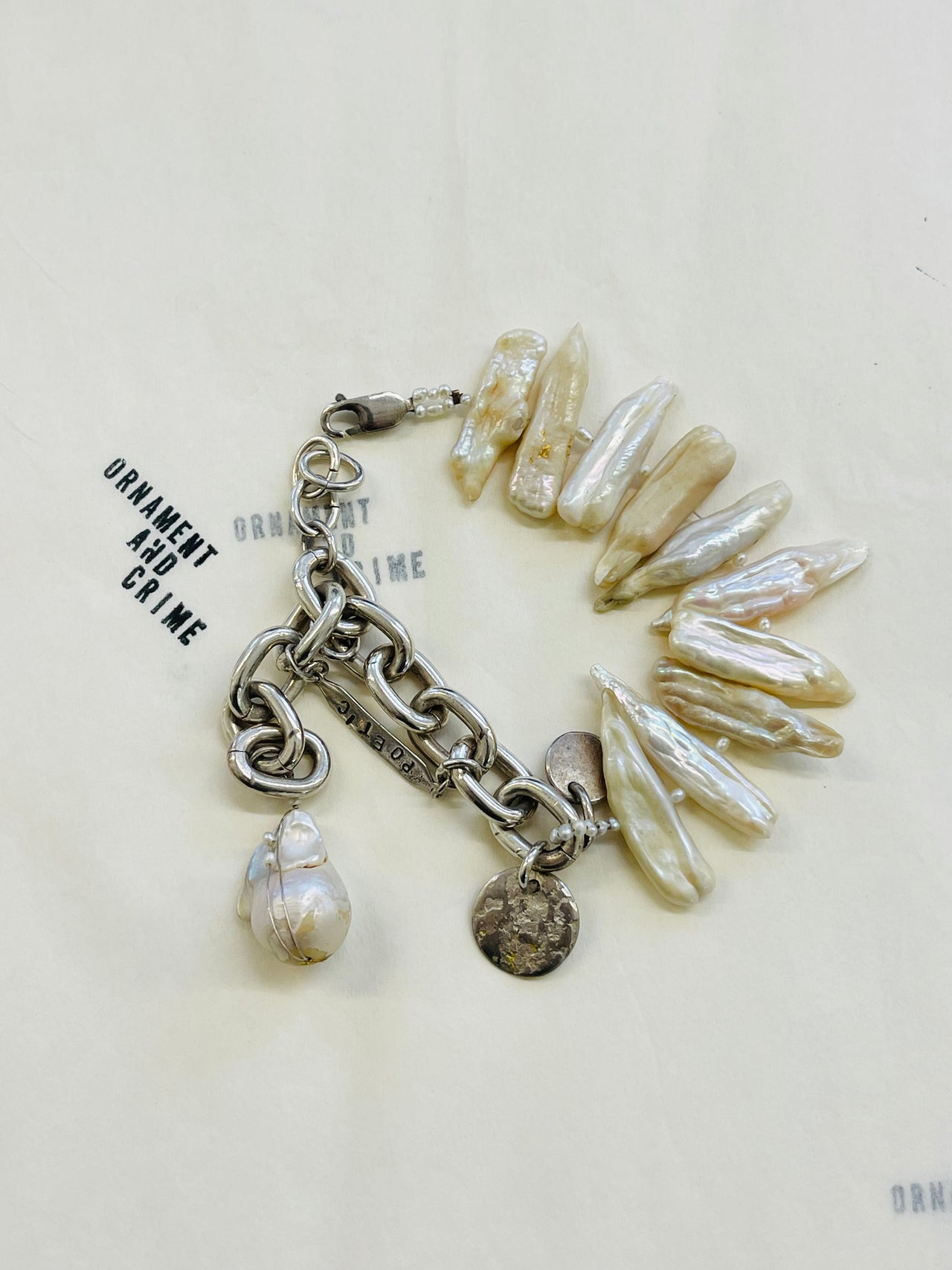 Monster's wedding necklace/ bracelet