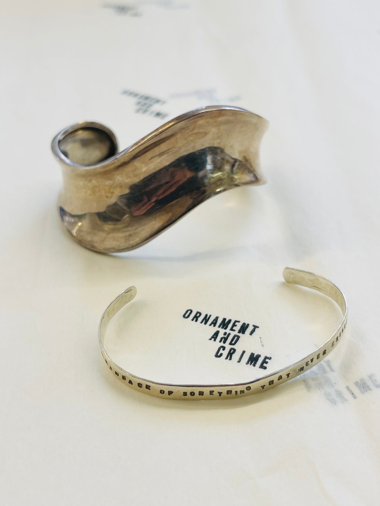 ORNAMENT FLASHBACK double bracelet