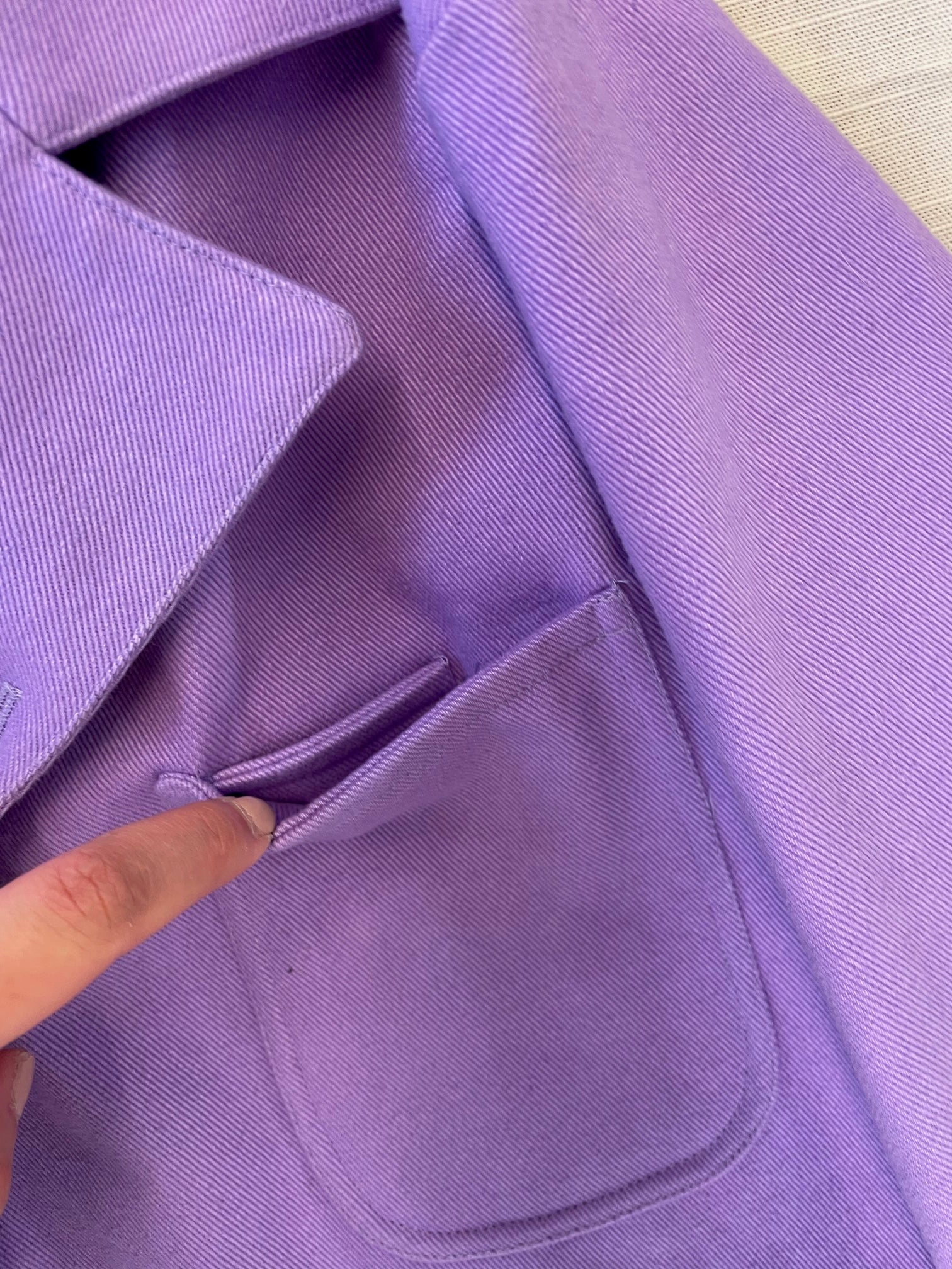 WorkSuit (Cotton Twill limited Lilac jumpsuit)