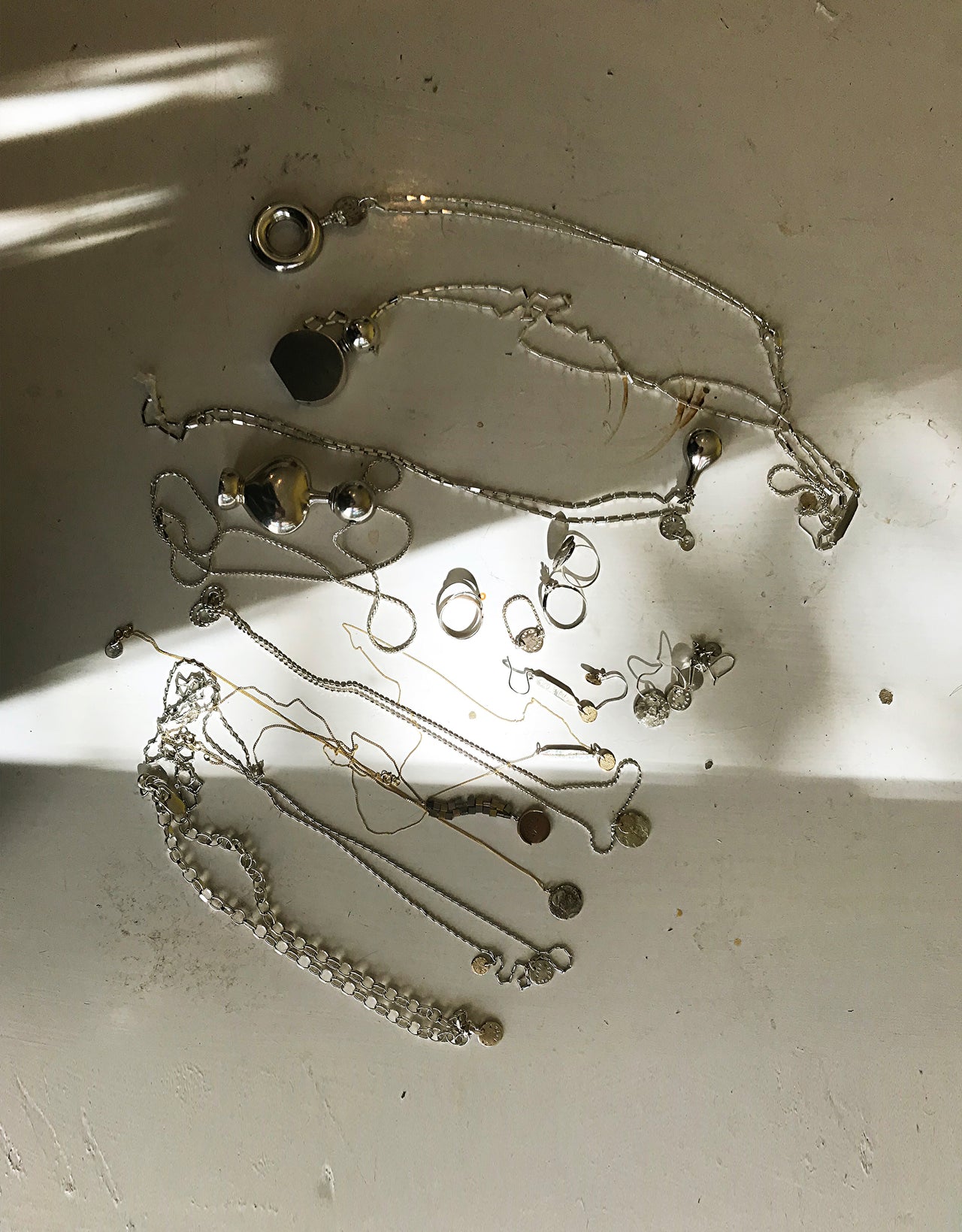 ORNAMENT & CRIME WOOD OVER THUNDER EARRINGS OC19