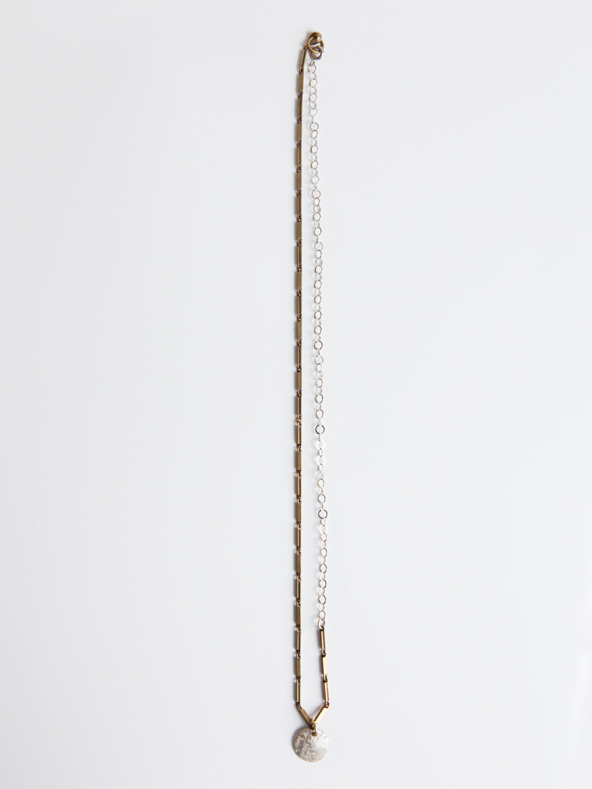 ORNAMENT & CRIME HALF MOON NECKLACE