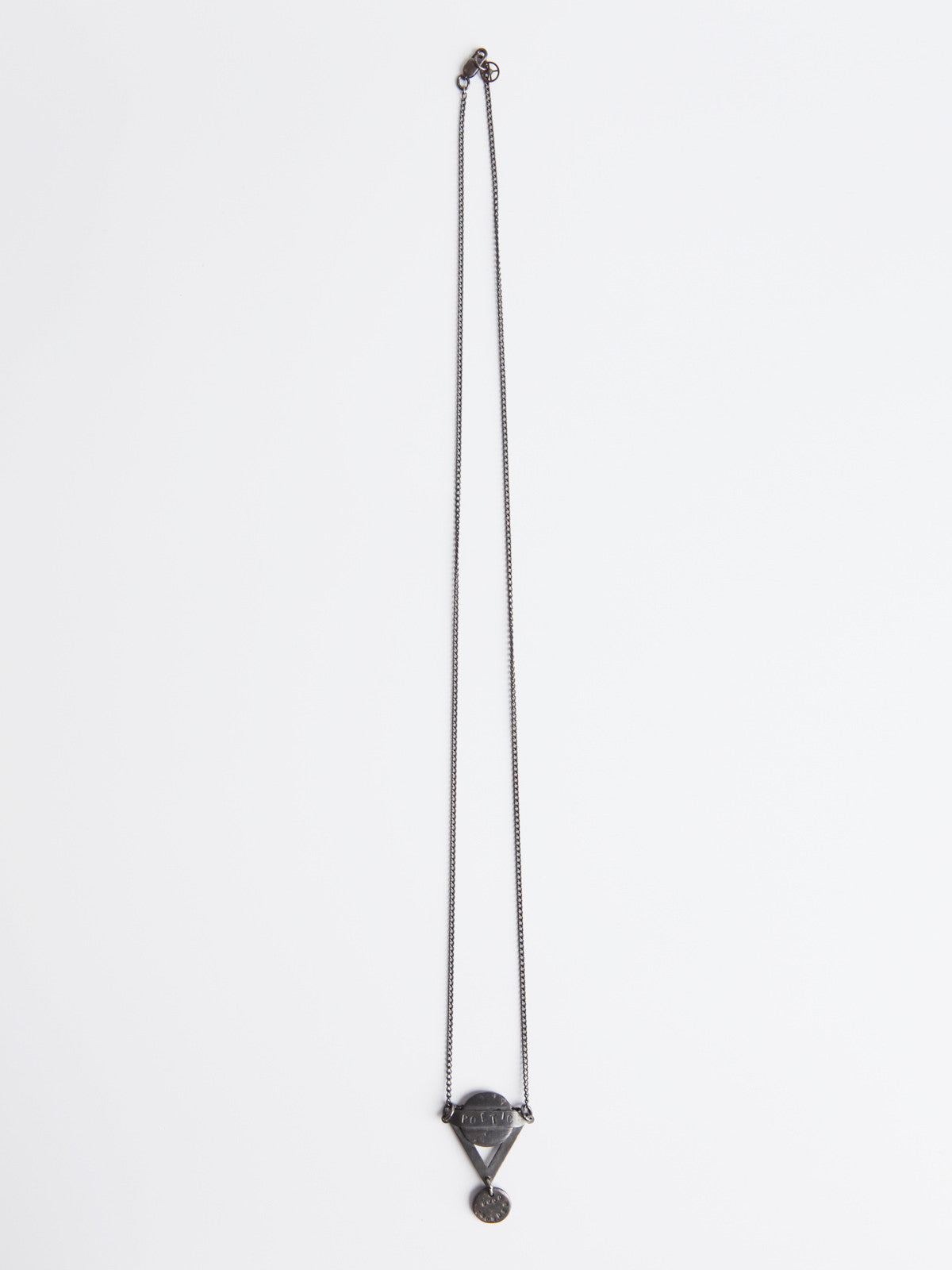 ORNAMENT & CRIME OXIDISED WONDER NECKLACE
