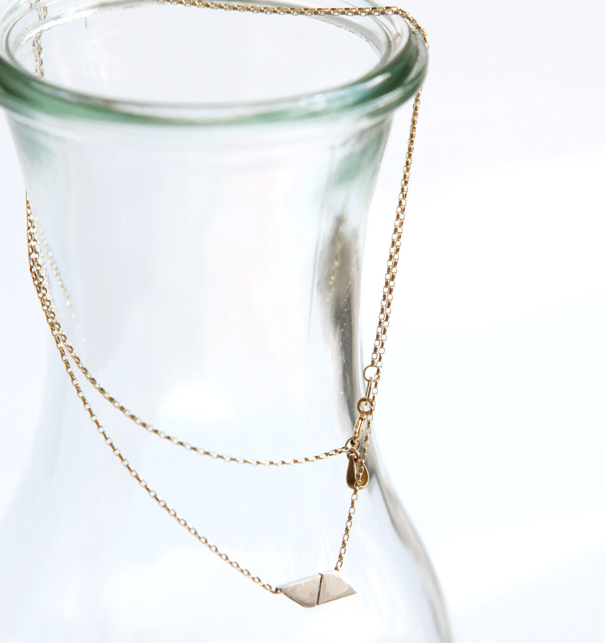ORNAMENT & CRIME SILVER LIGHTNING NECKLACE