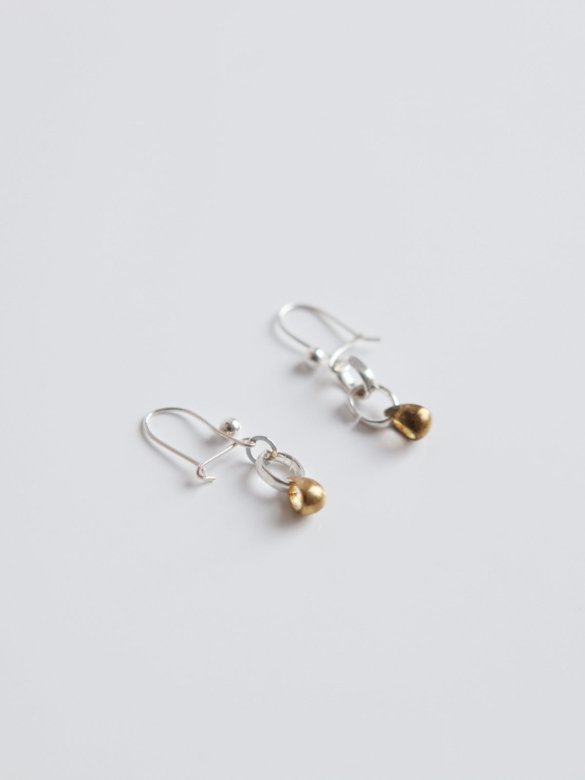 ORNAMENT & CRIME SILVER DROP EARRING