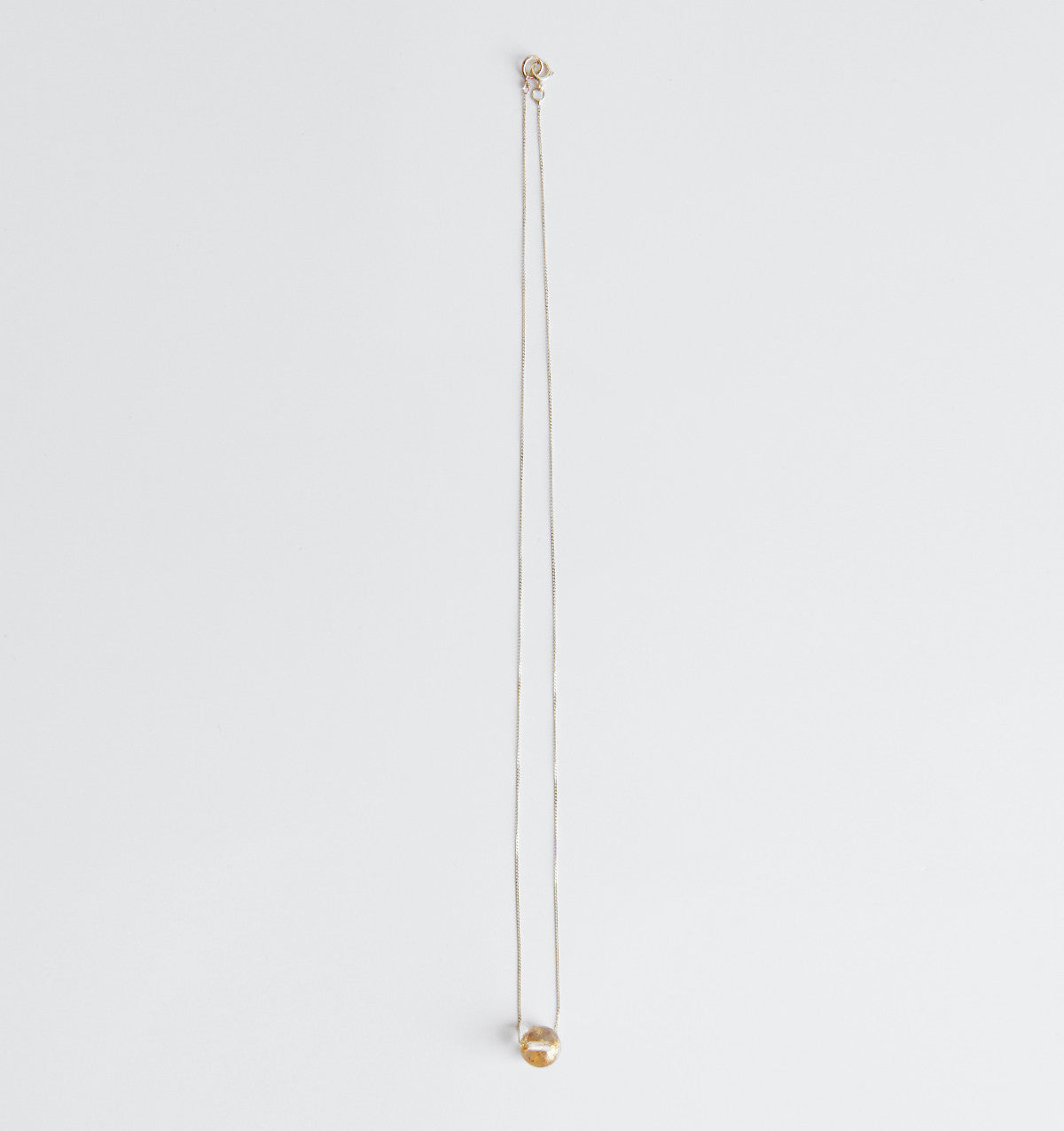 ORNAMENT & CRIME SIMPLE EARTH GLASS NECKLACE
