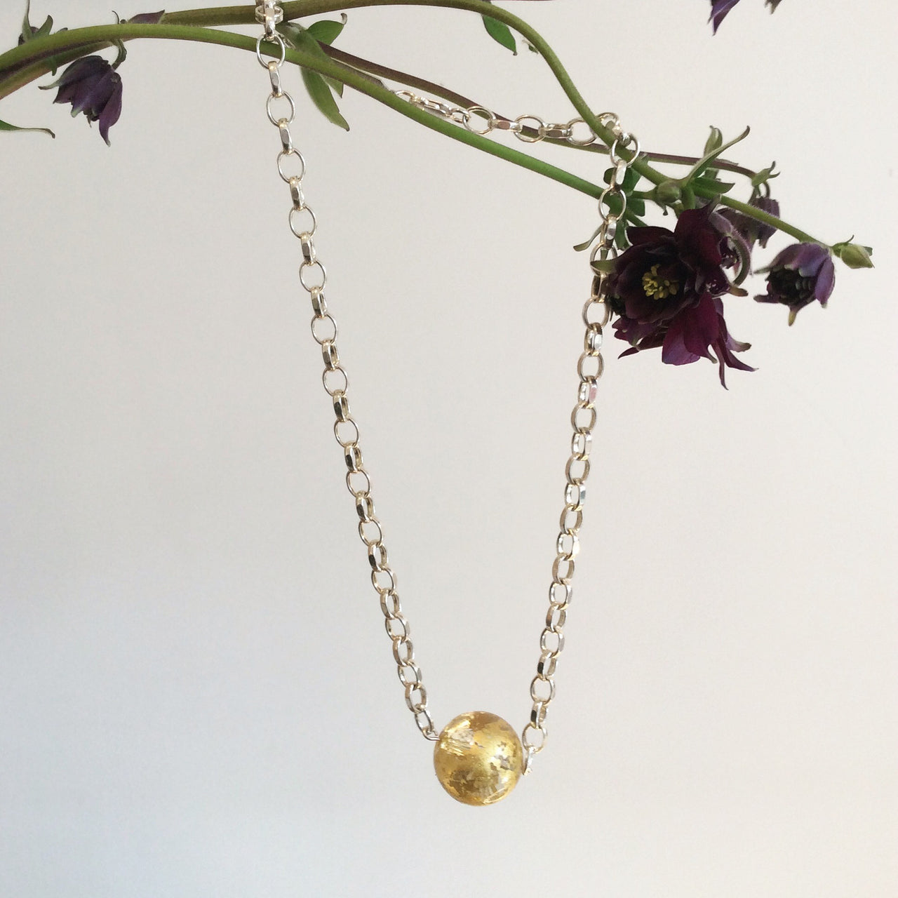 ORNAMENT & CRIME LARGE EARTH NECKLACE