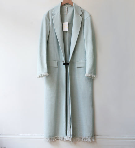 WONDEROUND TAILORED LONG DENIM COAT