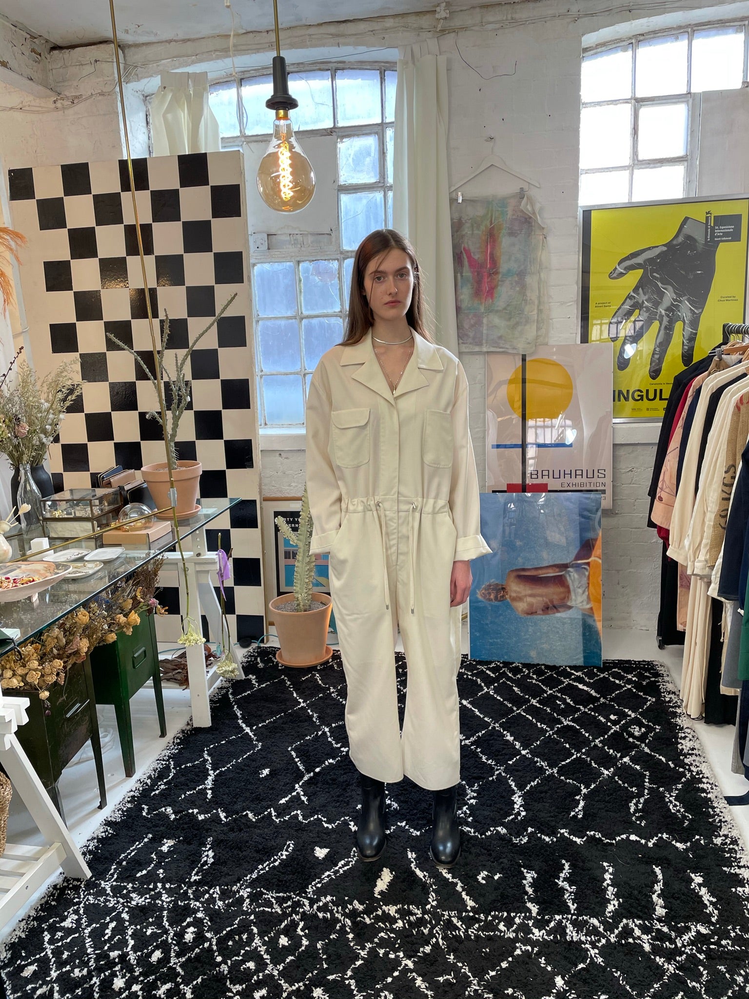 WorkSuit (Cream Wool)