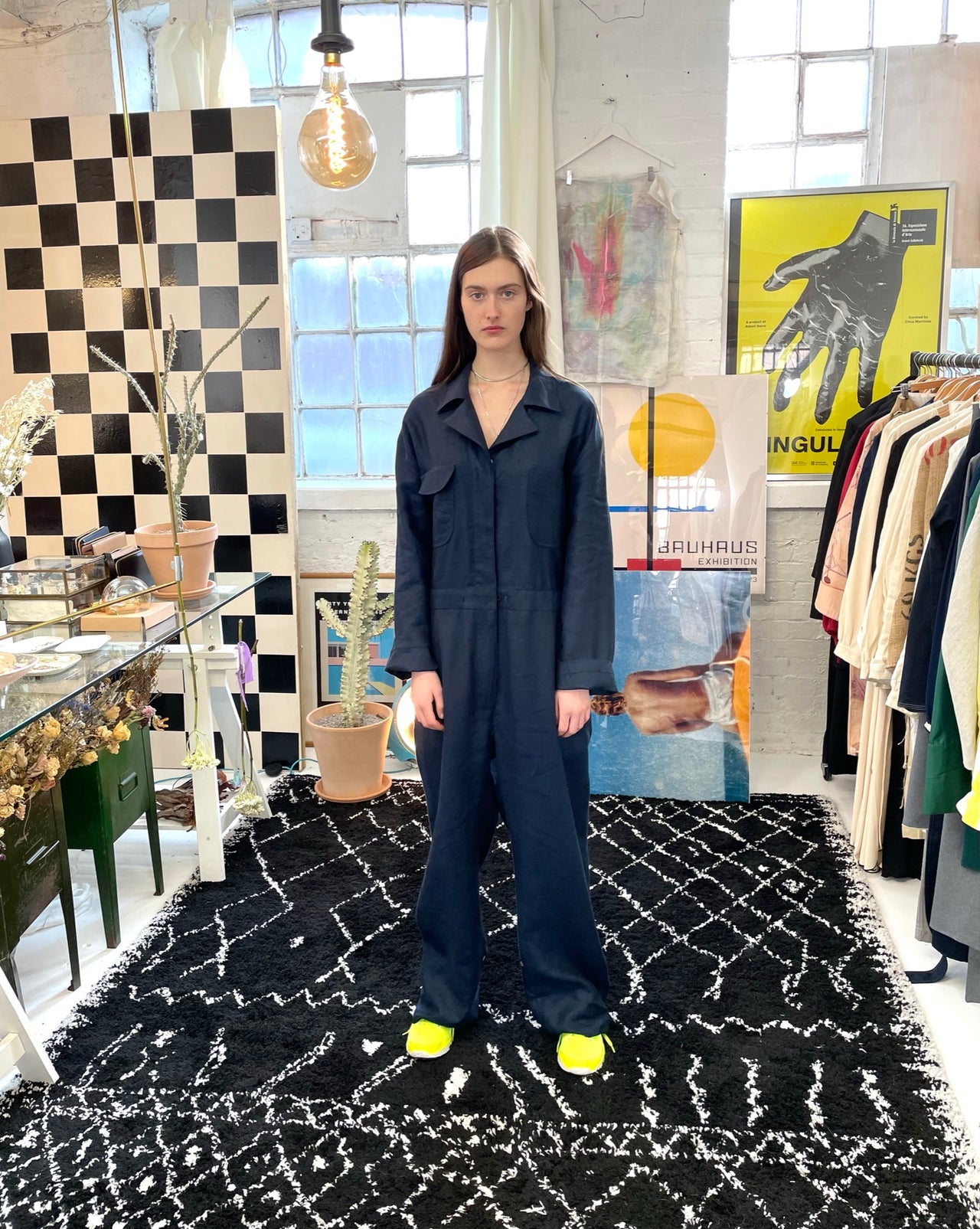 WorkSuit (Navy Irish linen)