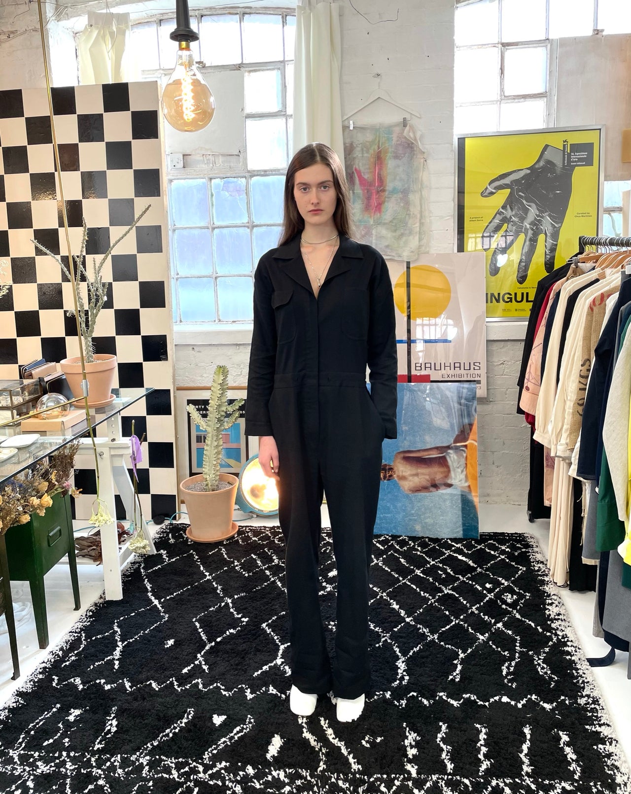 WorkSuit (Black Wool) SOLD OUT
