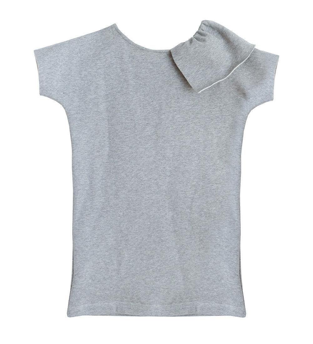 VON SONO KIDS DOUBLE DRESS IN GREY