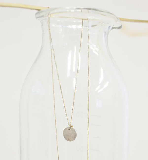 ORNAMENT & CRIME SUN & MOON NECKLACE