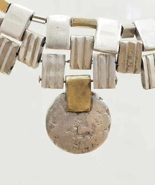 ORNAMENT & CRIME RAIN FOREST MOON NECKLACE