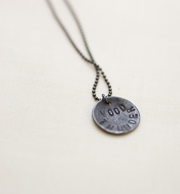 ORNAMENT & CRIME DARK MOON NECKLACE