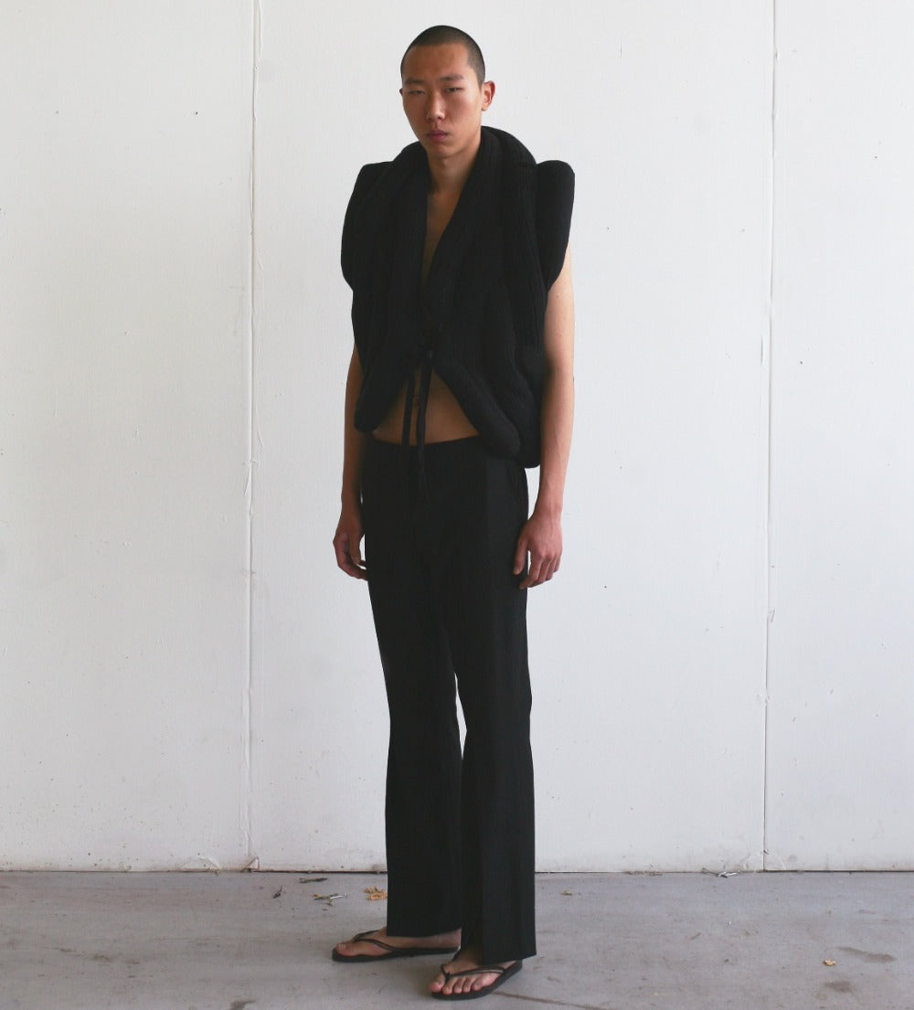 LOOK 9 (SOCK VEST TYPE #1 WITH SLIT TROUSERS)