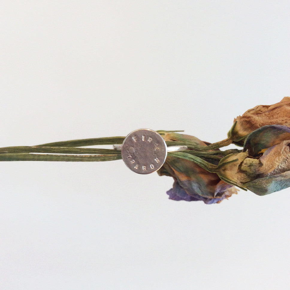 ORNAMENT & CRIME 'FIRE OVER DRAGON' RING