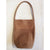 BODY SCULPTURES LEATHER SHOPPER BAG / BROWN SUEDE