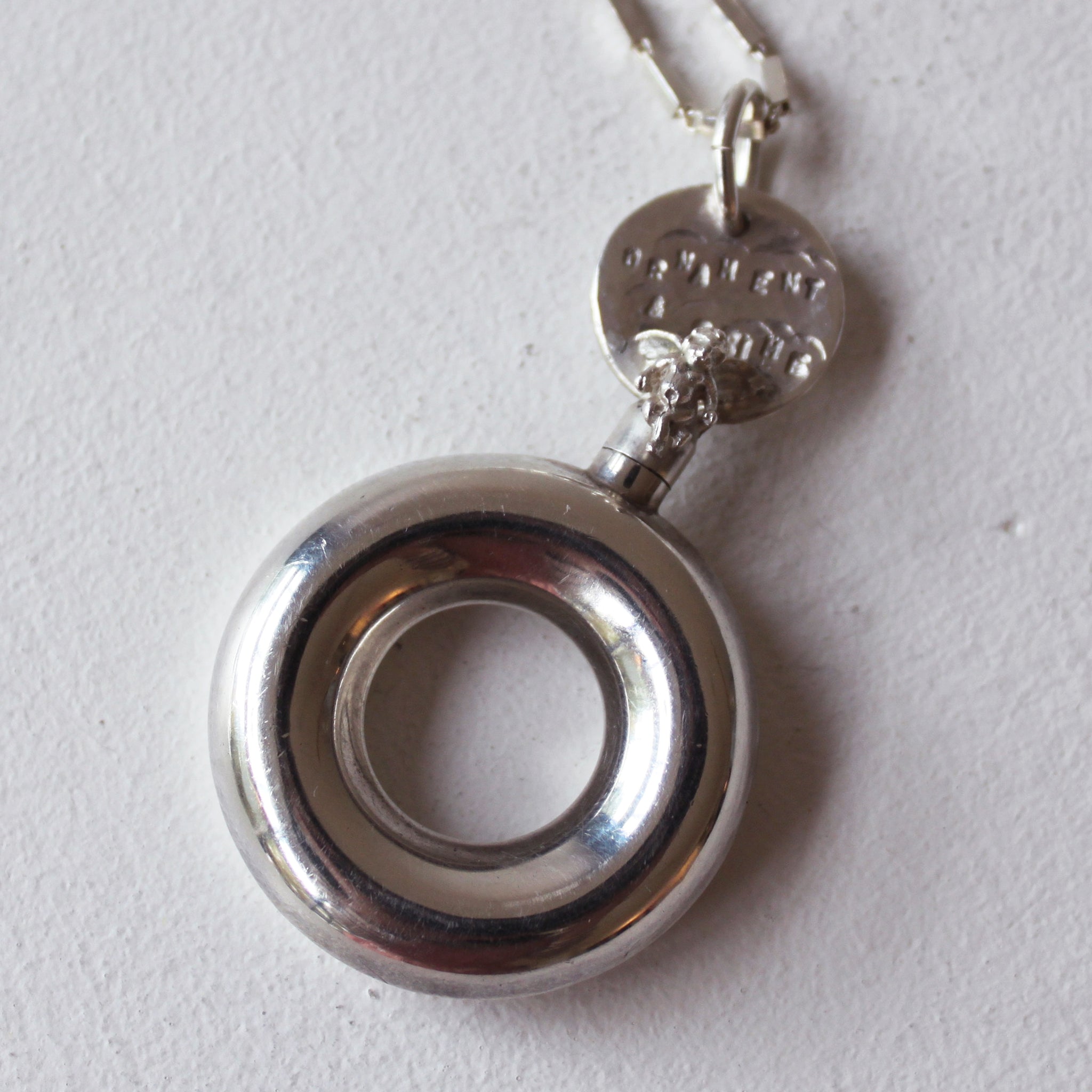 ORNAMENT & CRIME 'LUCIEN' PERFUME CONTAINER NECKLACE OC19